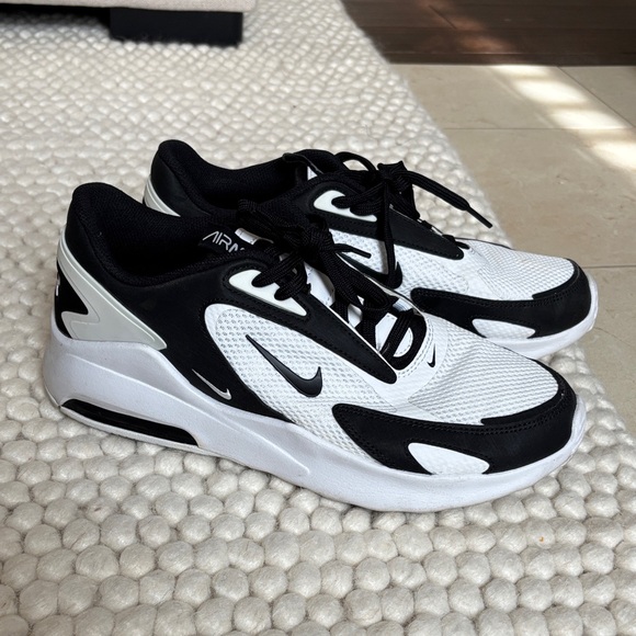Nike Shoes - Nike Air Max Black and White Athletic Shoes